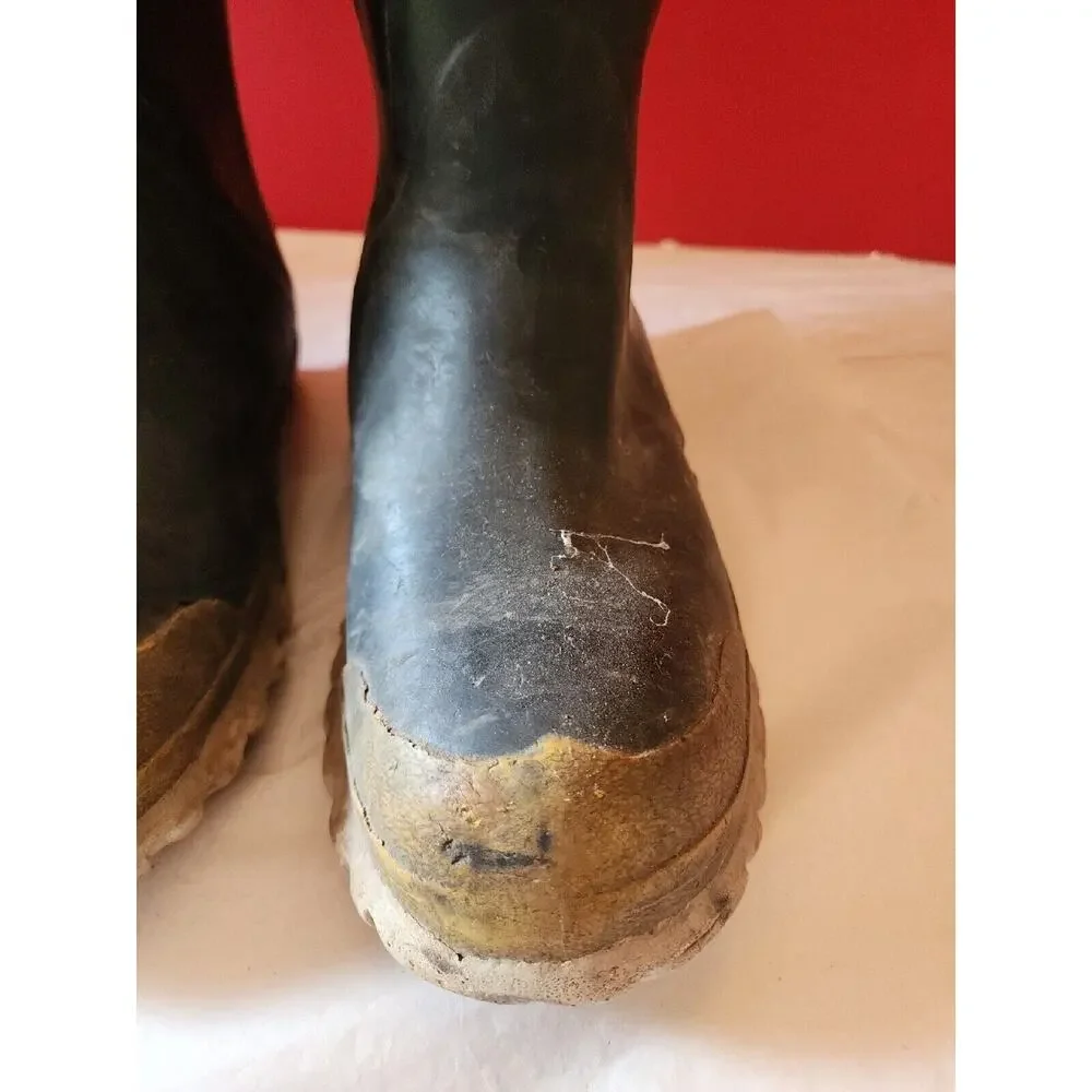 Servus Fire Firefighter Boots 9 Wide Steel Toe Insulated Union USA Model #72S4